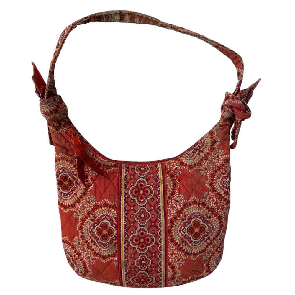 Vera Bradley Paprika Olivia Single Strap Small Shoulder Bag With Wear AS-IS
